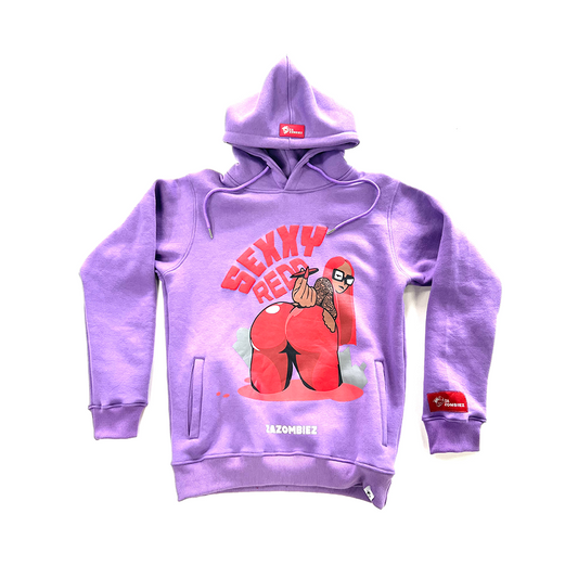 Lavender Sexxy Red Hoodie