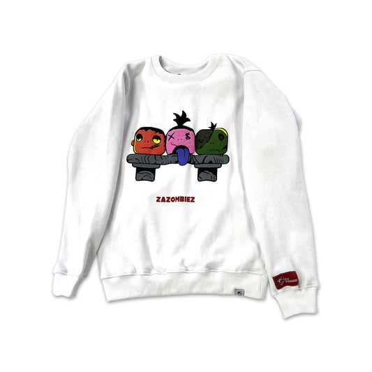 Tri Color Voodoo Heads Crewneck